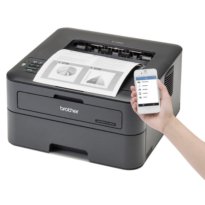 Máy In Laser Brother HL-L2366DW - hàng chính hãng bảo hành 24 tháng - in qua wifi / điện thoại và đảo 2 mặt tự động