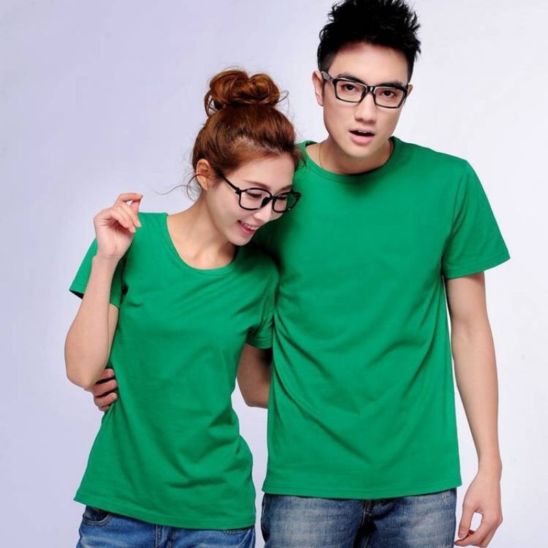 ÁO THUN TRƠN MÀU XANH KÉTNAM,NỮ GIÁ RẺ