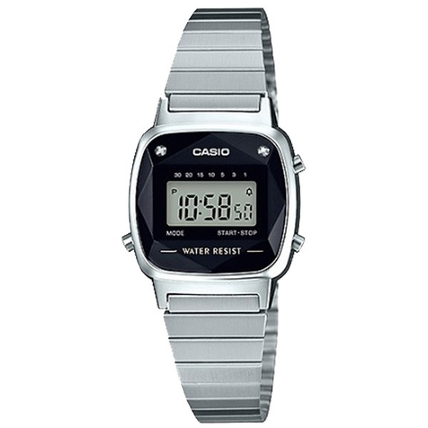 Đồng hồ nữ dây kim loại chính hãng casio LA670WAD-1DF