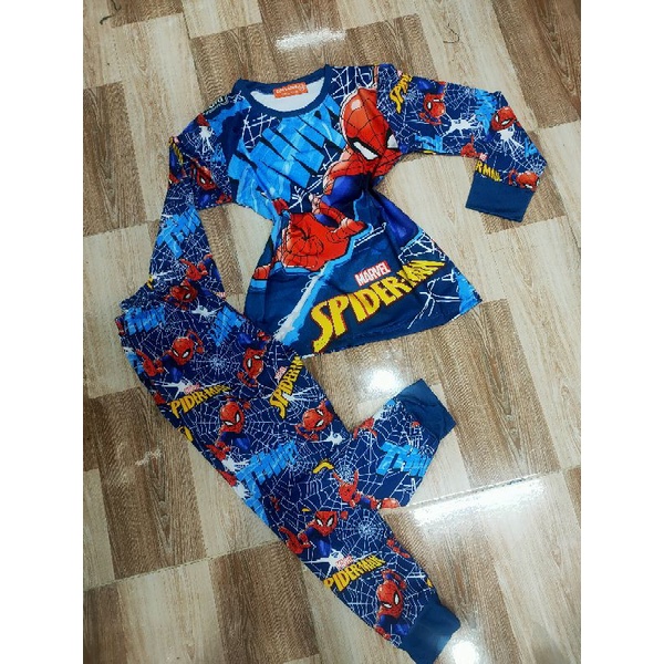 Bộ tay dài quần dài thun 3d loại 1 hàng shop cho bé trai size đại