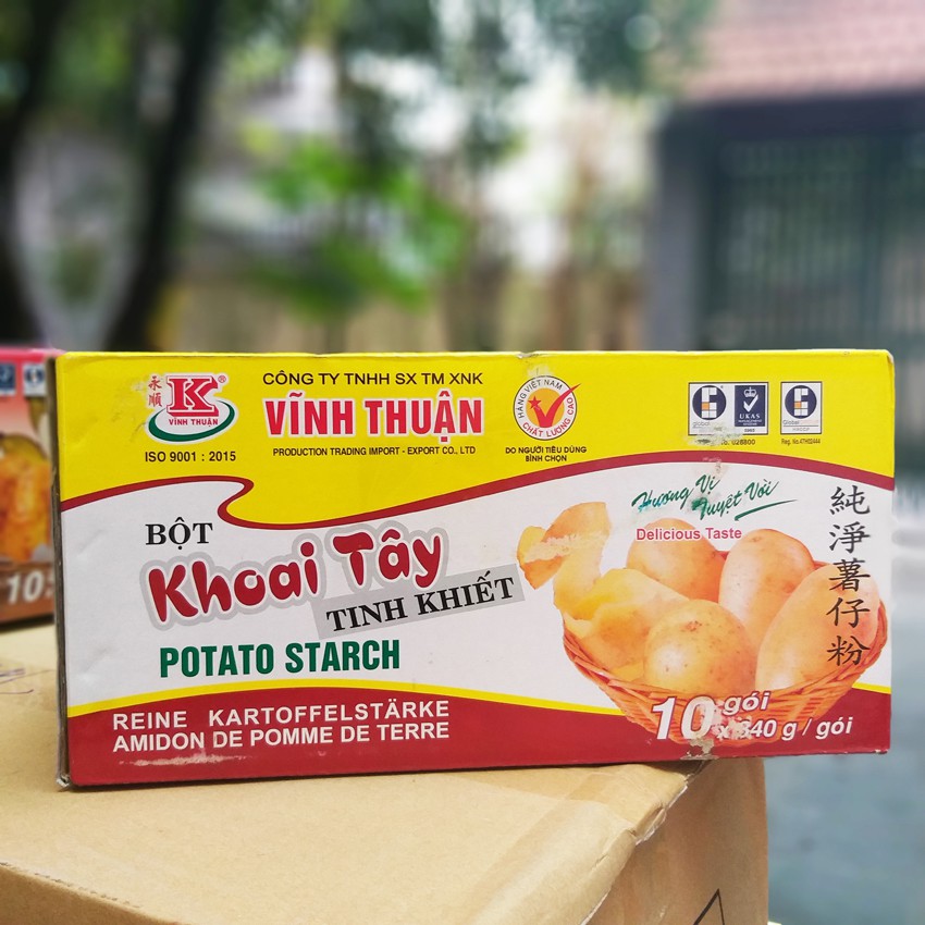 Bột khoai tây tinh khiết Vĩnh Thuận gói 340g