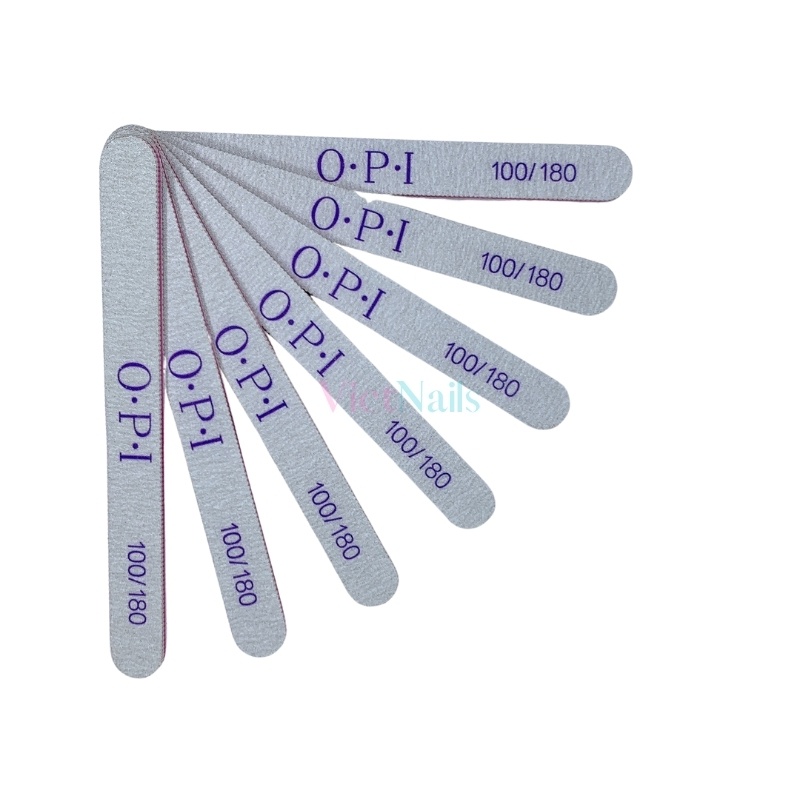 Dũa Móng Tip Móng Gel OPI Kiểu Dũa Đầu Tròn Loại Dày 4mm