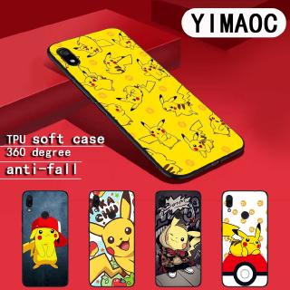 Xiaomi A1 A2 A3 Lite F1 Redmi 8A Note 8 Pro 8T 75Q fond d écran pokémon Soft Case
