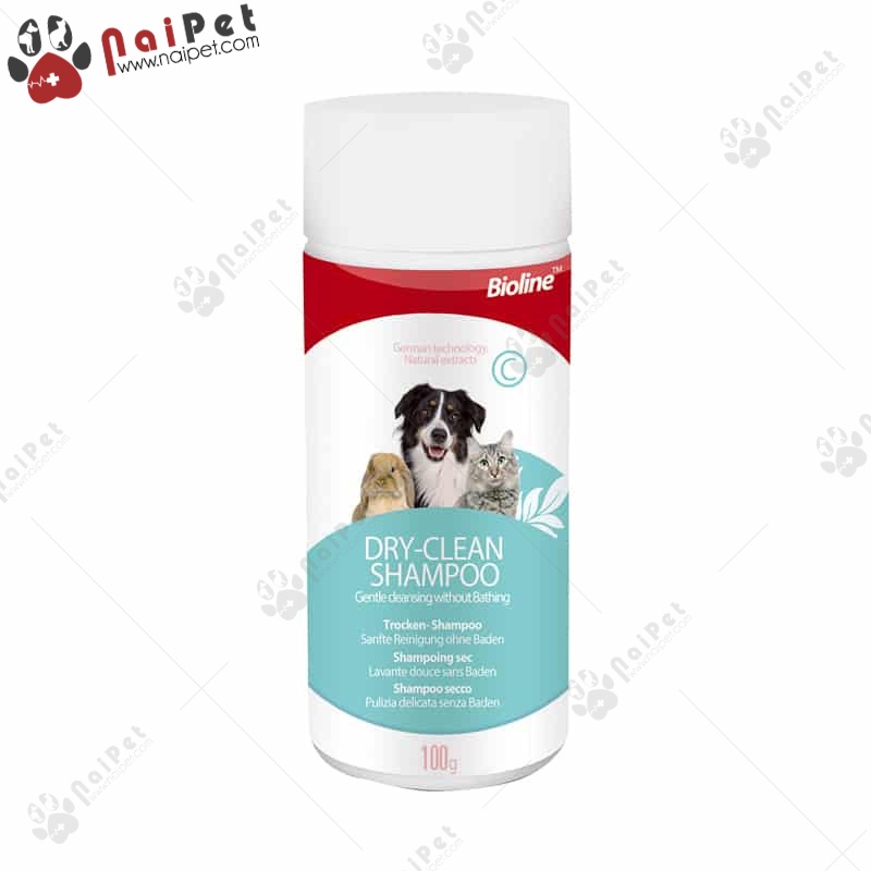 Phấn Tắm Khô Dry-Clean Shampoo Bioline 100g