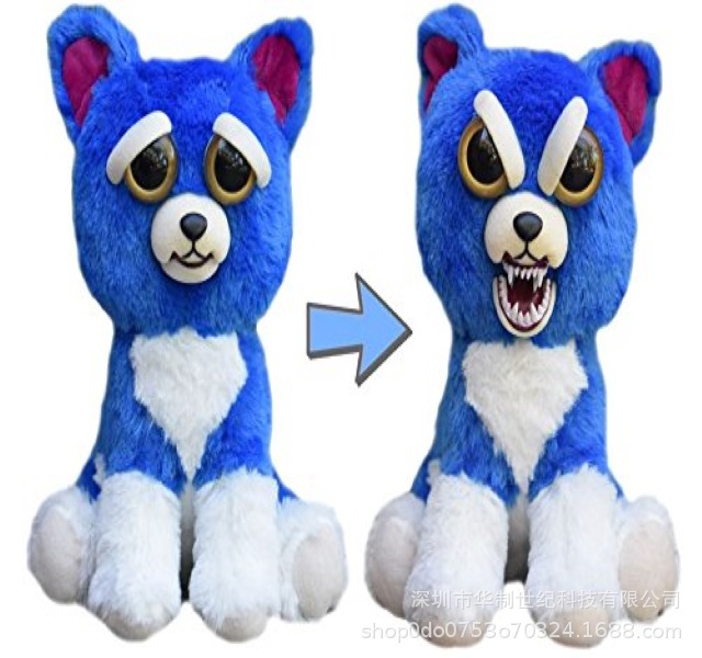 Thú Nhồi Bông Hình Con Cáo Dễ Thương Thay Đổi Màu Cho Thú Cưng