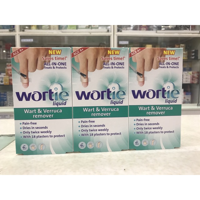 [Hàng chính hãng] Wortie Liquid - Ngăn ngừa mụn cơm ,mụn cóc | BigBuy360 - bigbuy360.vn