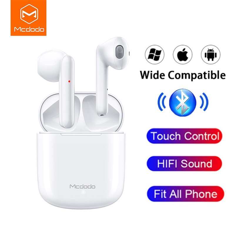 Tai nghe không dây Mcdodo TWS kết nối bluetooth 5.1 âm thanh trung thực cao