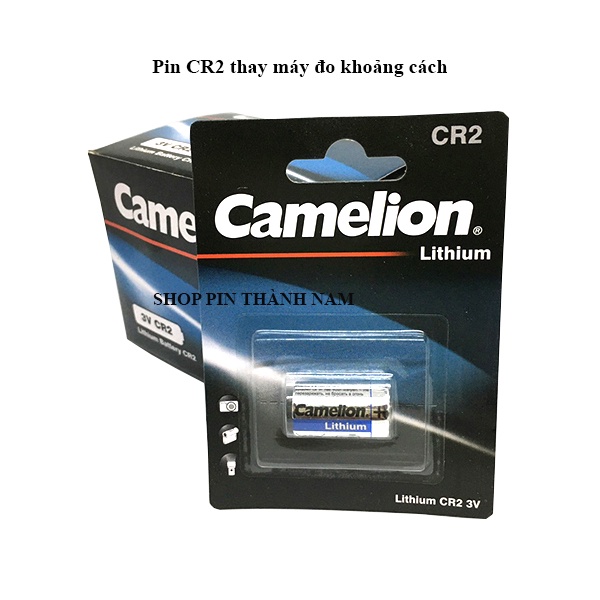 Pin CR2 Camelion lithium 3V vỉ 1 viên thay máy đo khoảng cách