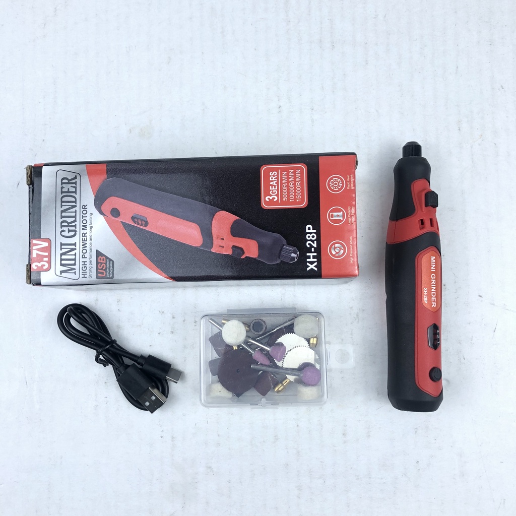Máy mài mini, bút khắc, máy điêu khắc, khoan mài chà nhám đánh bóng đa năng, tích hợp sạc USB