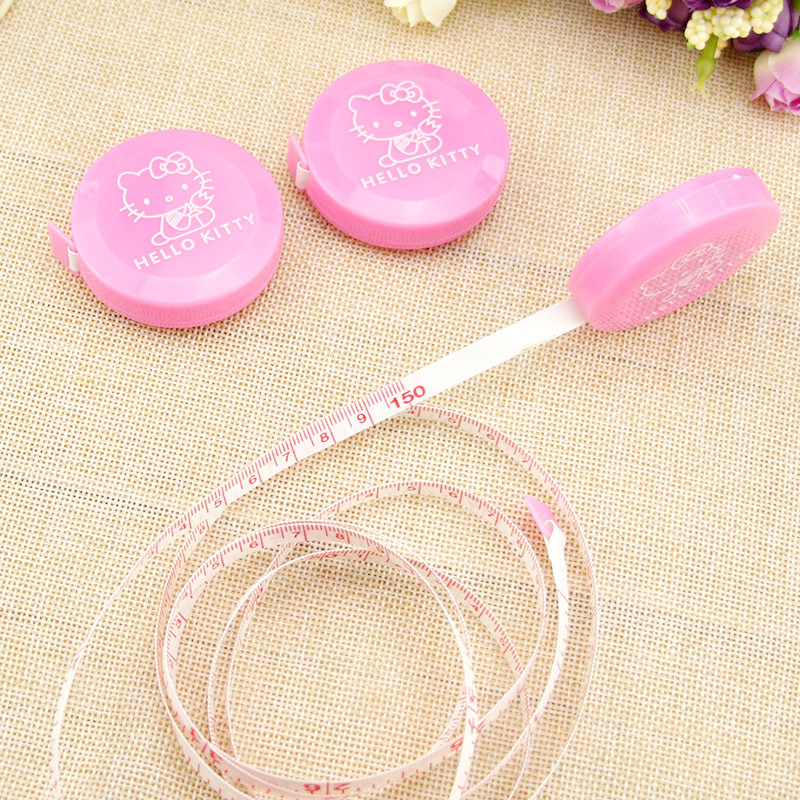 Thước Dây Mềm Mini Hình Hello Kitty Đáng Yêu