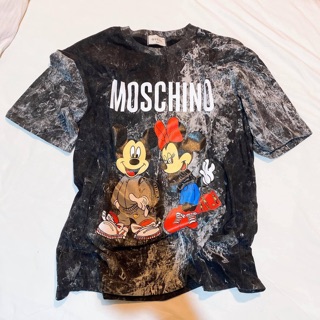 Áo moschino loang hàng order Thái