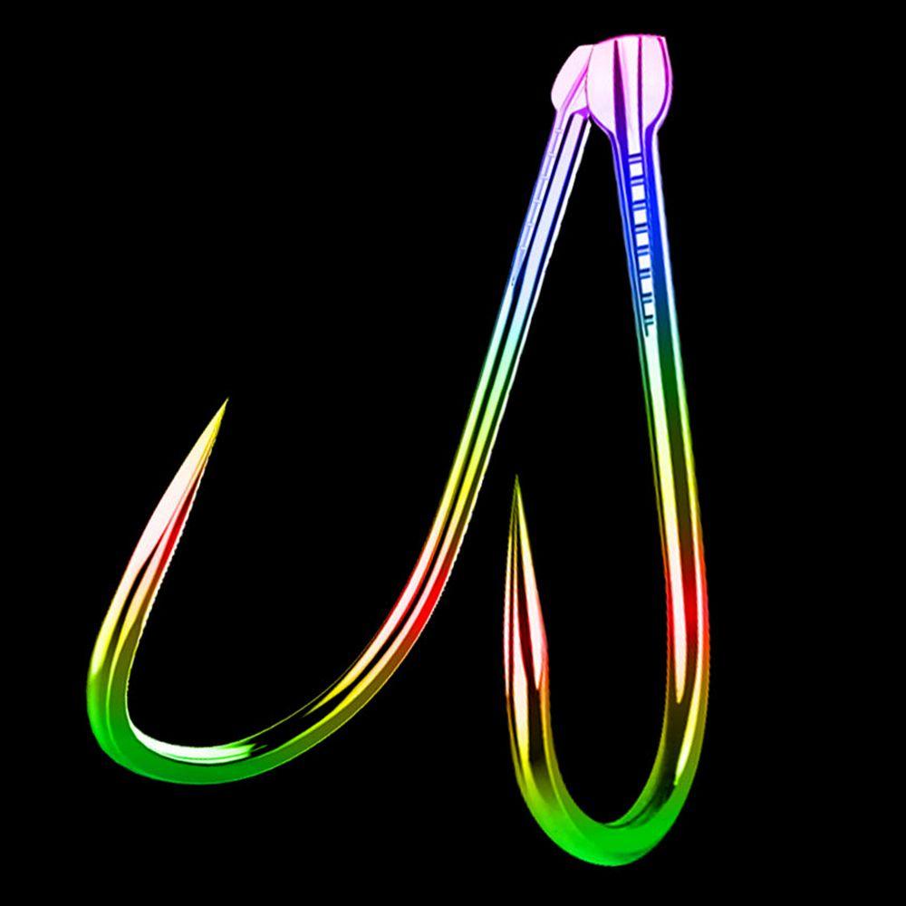 Mayshow 30 Cái Móc Câu Cá 1-5# Phụ Kiện Câu Cá Bằng Thép Vonfram Chất Lượng Cao