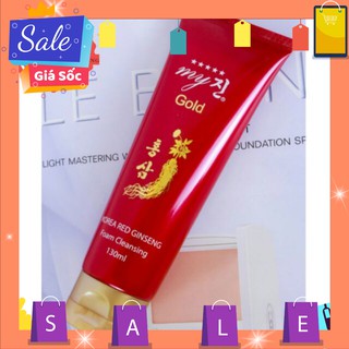 Sữa Rửa Mặt Hồng Sâm My Gold Korea Red Ginseng Foam Cleansing 130ml