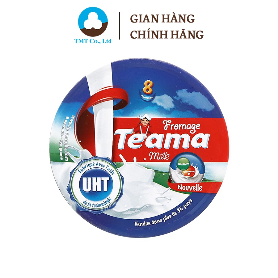 Phô mai miếng thương hiệu teama 8 miếng 16 miếng