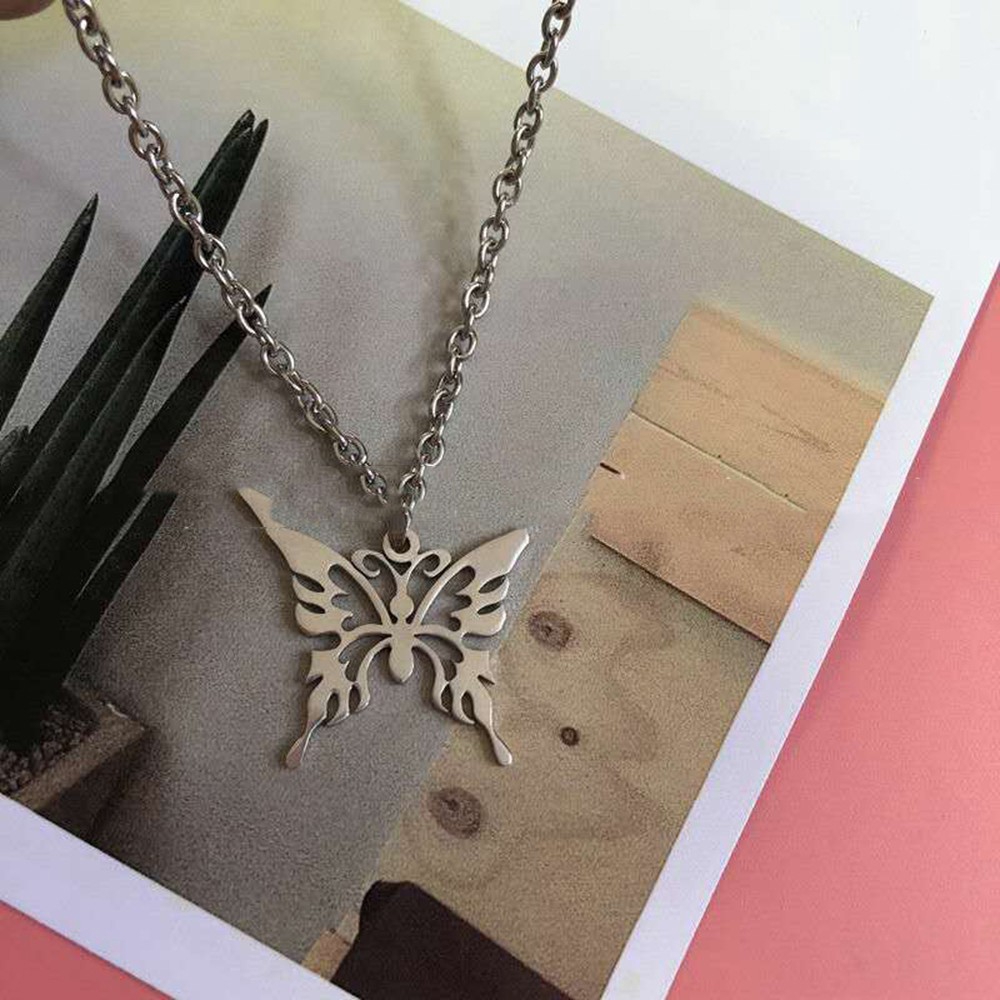 Dây chuyền hình bươm bướm đơn giản thanh lịch