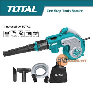 Máy thổi/hút bụi 800W Total TB2086, Tốc độ không tải: 0-15000rpm, Lượng thổi tối đa: 0-4.5m³/min