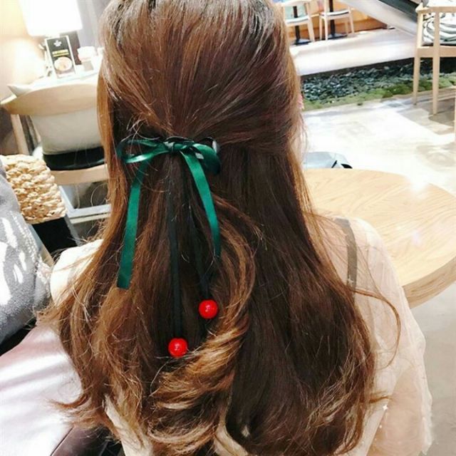 Cột tóc hạt rơi hàn quốc