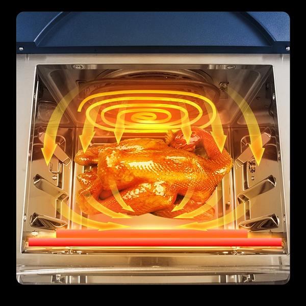 Nồi chiên không dầu điện tử Snapbee SK1504DE 14 lít - Lò nướng bánh, sấy khô, rã đông, xiêng thịt - BH 24 THÁNG