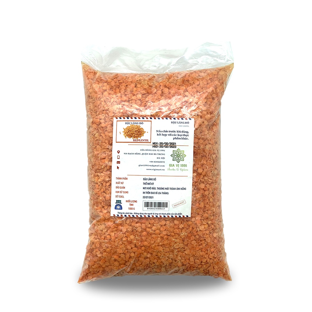 Đậu lăng đỏ - Red Lentil Enko, Hàng nhập khẩu