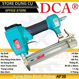 Súng bắn đinh thẳng dùng hơi dca af30 | tối đa đinh gỗ f30