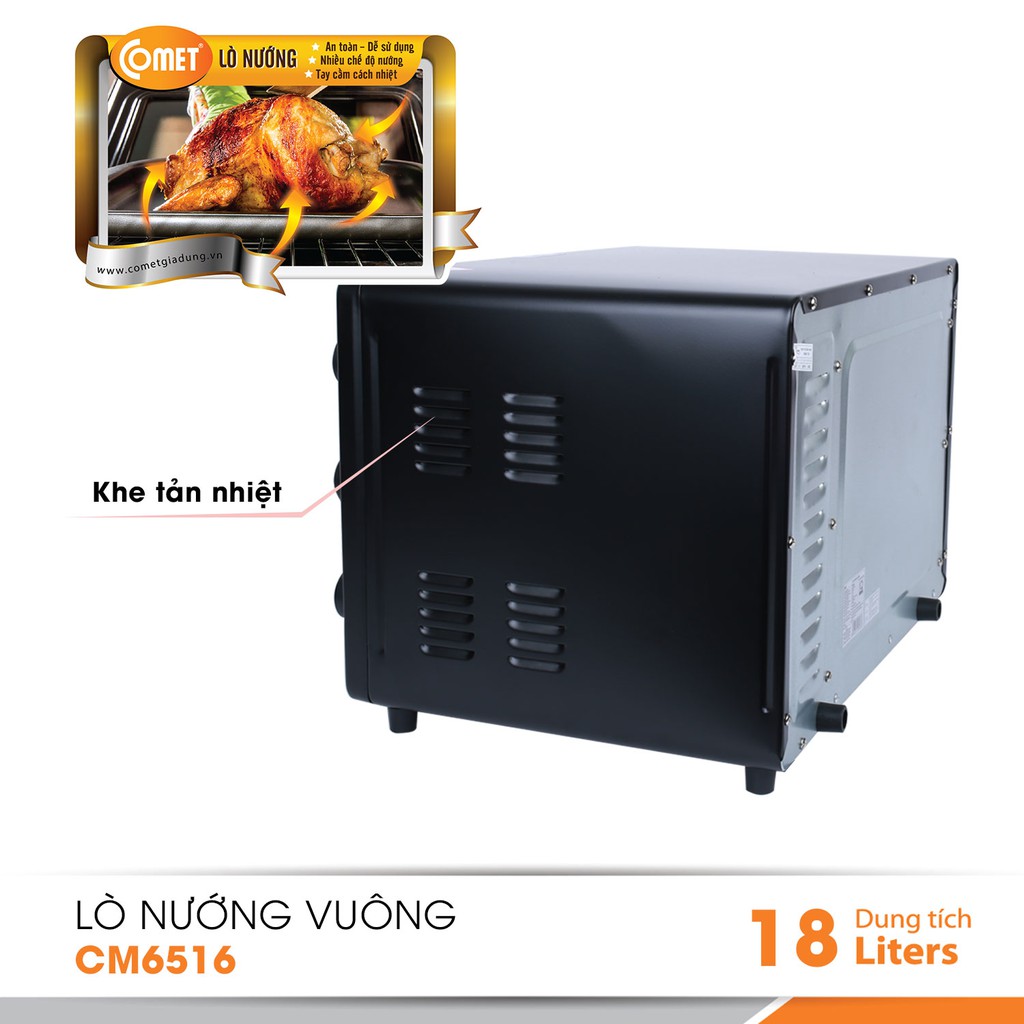 Lò nướng đa năng 18L COMET -CM6516