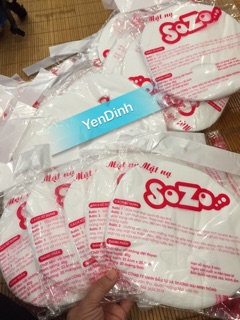 MẶT NẠ KHÔ SOZO ( Bịch 20 miếng)
