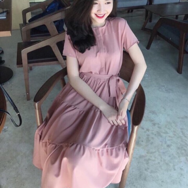 VÁY Buộc eo