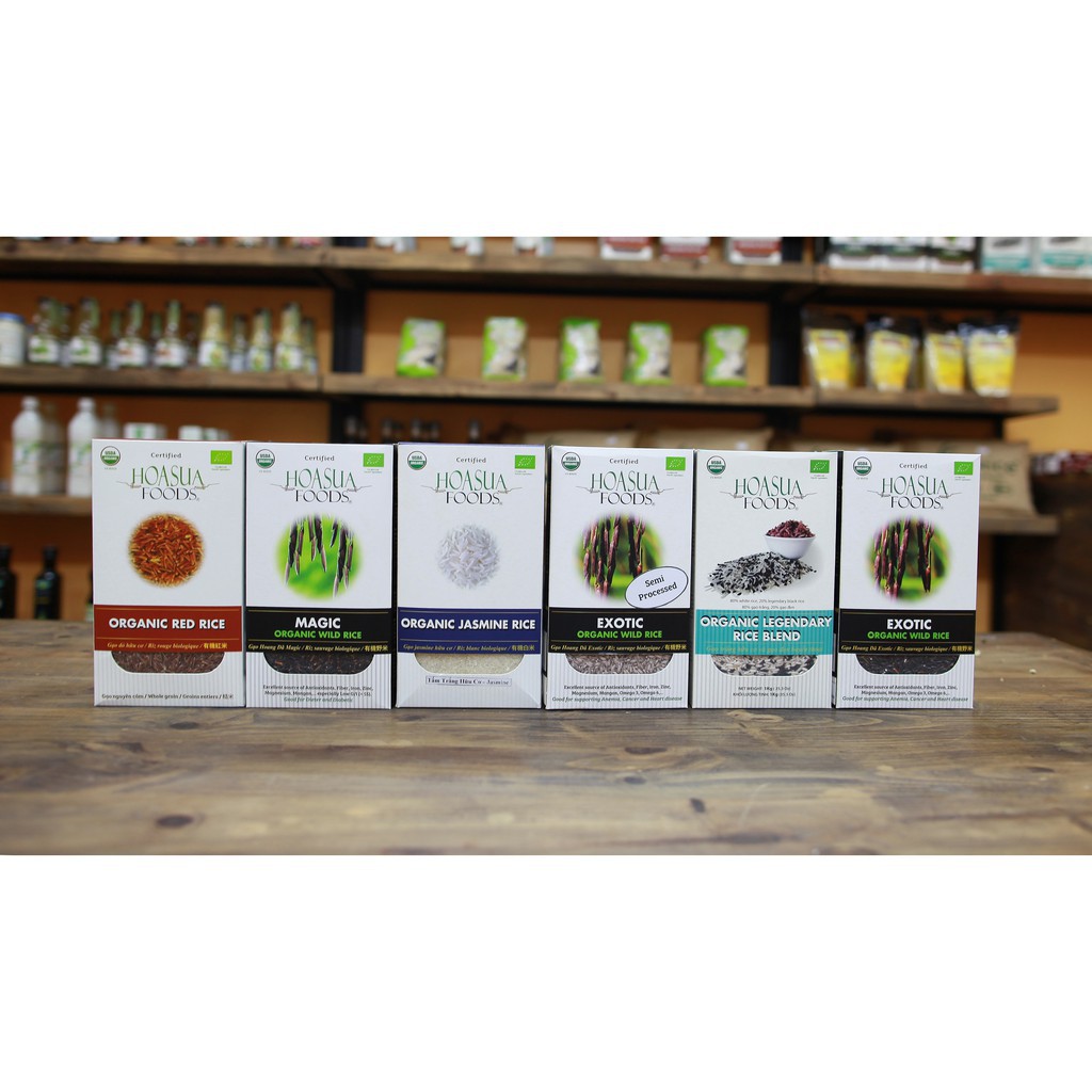 GẠO HỮU CƠ HOA SỮA 1KG