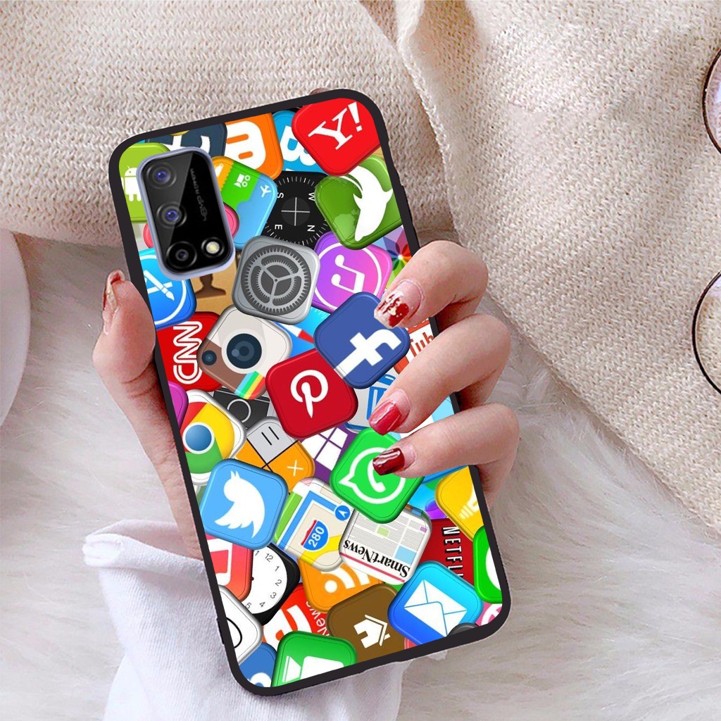 Ốp lưng Realme Q2 viền dẻo TPU BST Phong Cách Trẻ Trung