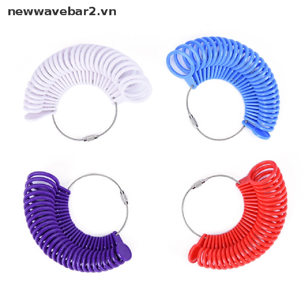 Thước Đo Kích Thước Ngón Tay A-Z US Size 0-13 Bằng Nhựa