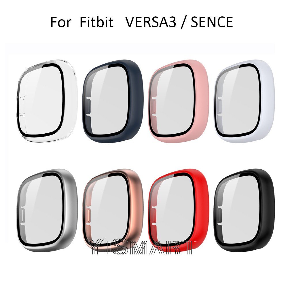 Ốp Cứng Chống Sốc Chống Trầy Xước Bảo Vệ Màn Hình Cho Fitbit Versa 3 / Fitbit Sense 3