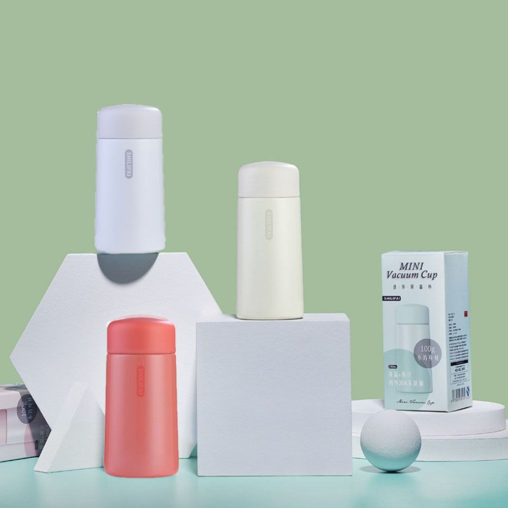 Bình đựng nước mini bằng thép không gỉ cách nhiệt nhiều màu sắc tiện lợi