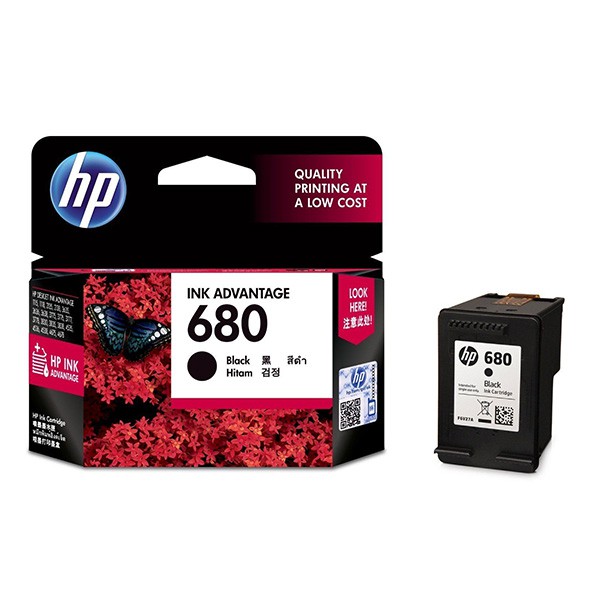 Mực in HP 680 Black Original Ink Advantage Cartridge_F6V27AA - Hàng Chính Hãng