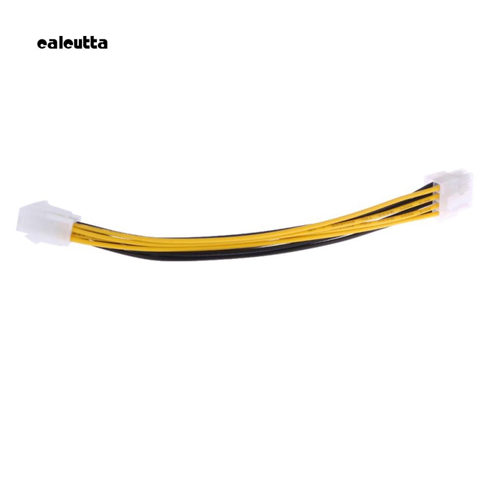 cal_EPS 8-Pin Male to ATX 4-Pin Female Motherboard CPU Power Supply Adapter Cable