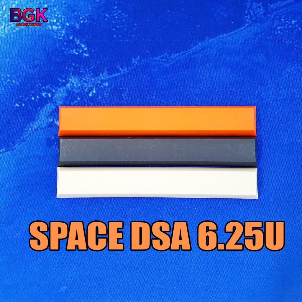 Keycap Lẻ SPACE DSA Màu Carbon Blank trống Chất liệu PBT (3U,5.5U,6U,6.2U,7U,6.5U)