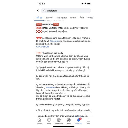 Tdk Ana feron chim cánh cụt Nga dạng viên và Siro