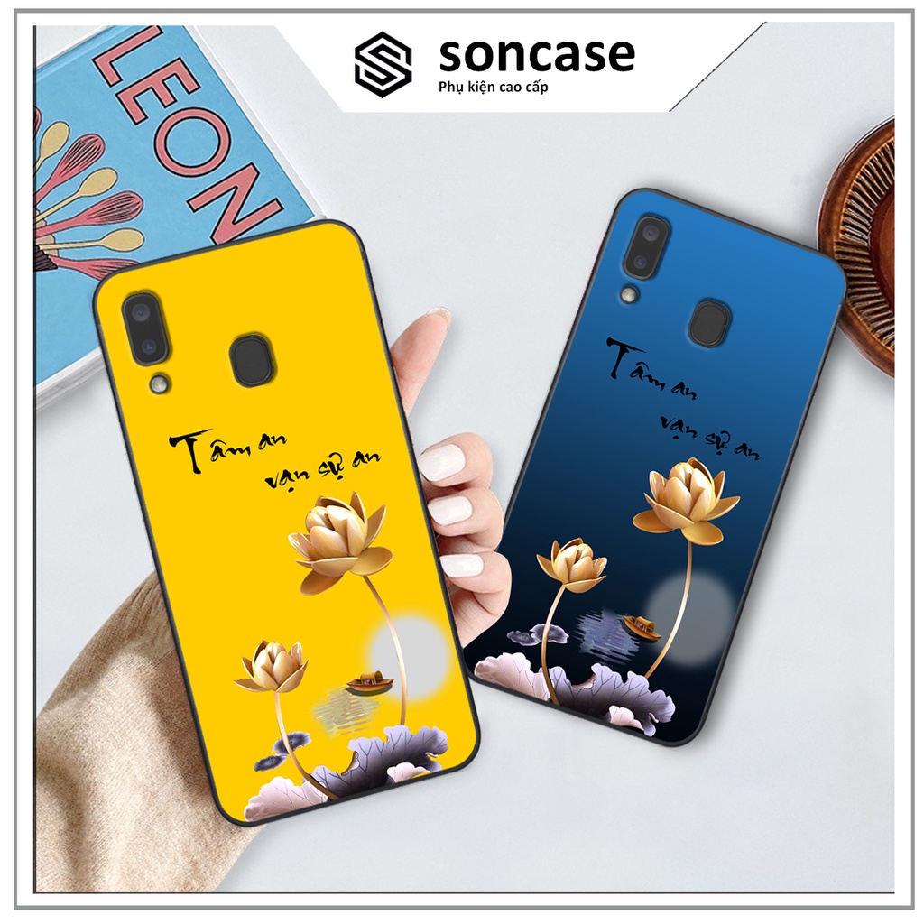 Ốp Samsung A20 / A30 in hình màu Tâm An Vạn Sự An, ốp lưng cao cấp chất lượng