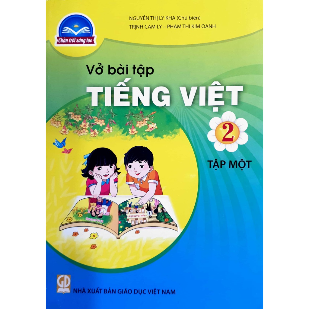 Sách Vở bài tập Tiếng Việt 2 tập 1 (Chân trời sáng tạo) Kèm bao sách