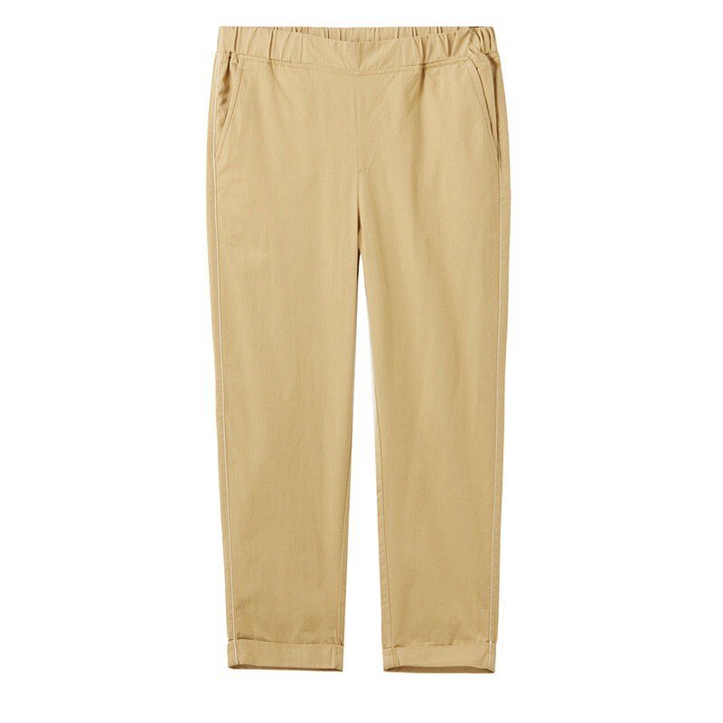 [Mã FASHIONMALLT4 giảm 15% tối đa 30K đơn 150k] Quần Khaki Lửng Nữ Giordano 05420256 | BigBuy360 - bigbuy360.vn