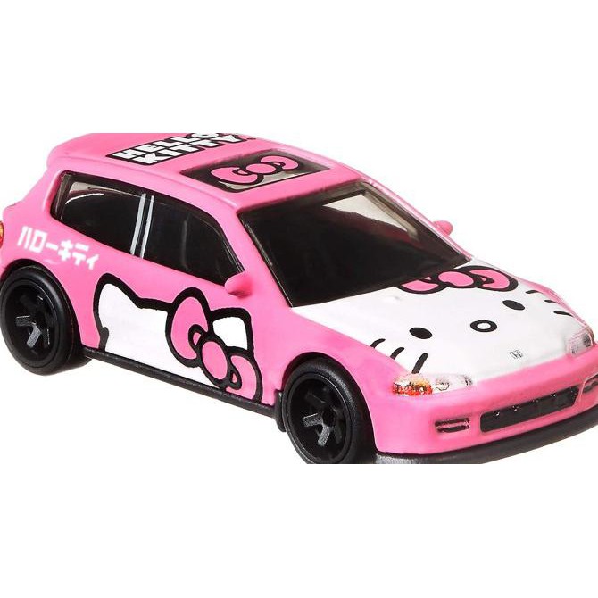 HOT WHEELS Giảm Giá Giảm Giá 2020 Hình Hello Kitty Cho Xe Hơi Civic Hatchback