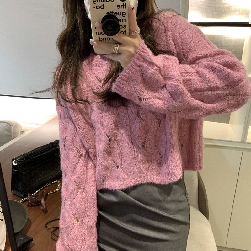 Áo Sweater Thiết Kế Mới Ngọt Ngào Thời Trang Mùa Thu Dành Cho Nữ