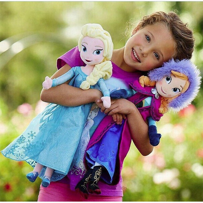 Búp bê công chúa DISNEY Elsa và Anna 40/ 50cm dễ thương