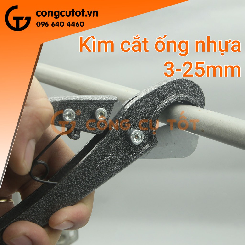 Kìm cắt ống nhựa 3-25mm Senyue