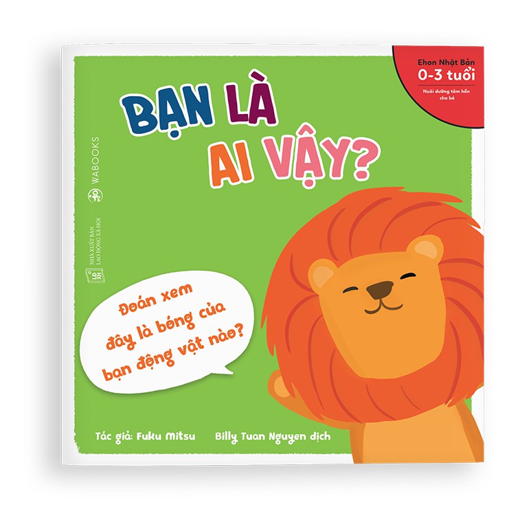 Sách - Ehon Bạn là ai vậy? - Bộ 4 cuốn Ehon Nhật Bản dành cho bé 0-3 tuổi