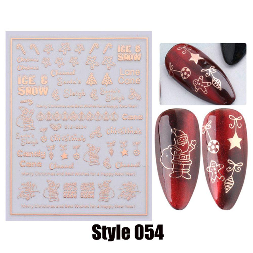 Set 1 / 9 Hình Dán 5D Lấp Lánh Trang Trí Móng Nghệ Thuật