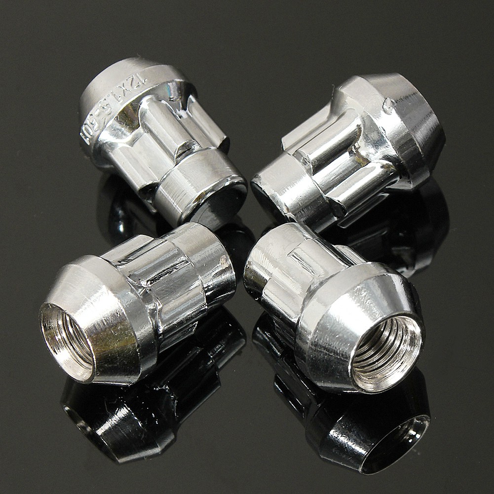 Set 4 Bu Lông 12x1.5mm 60 Độ Chống Trộm Kèm Chìa Khóa X39