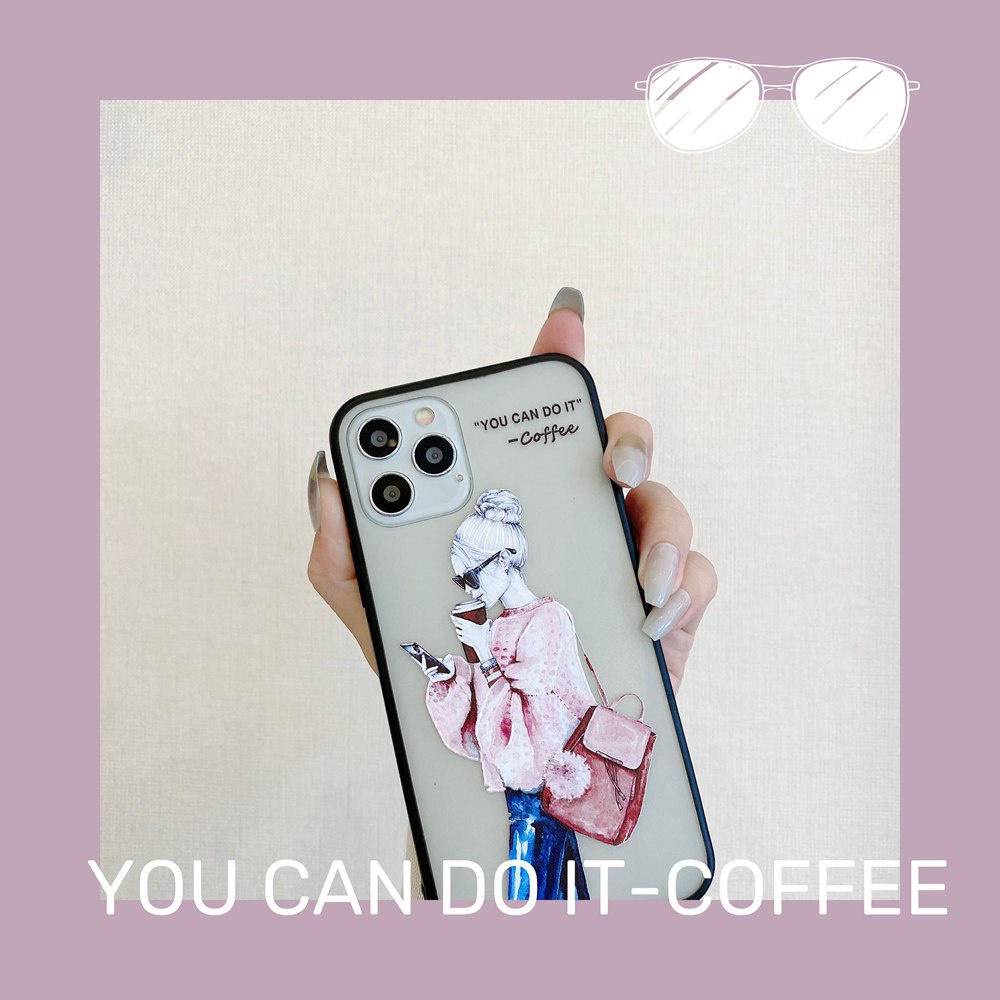 Ready Stock Ốp lưng Redmi Note 10 9 8 7 6 Pro K30 20 Pro 10X Pro Xiaomi Mi Note 10 Lite 10T 9T Pro Phone Case Girl Boss Shell Silicon Soft TPU Fashion Casing Protection Anti-fall Back Cover