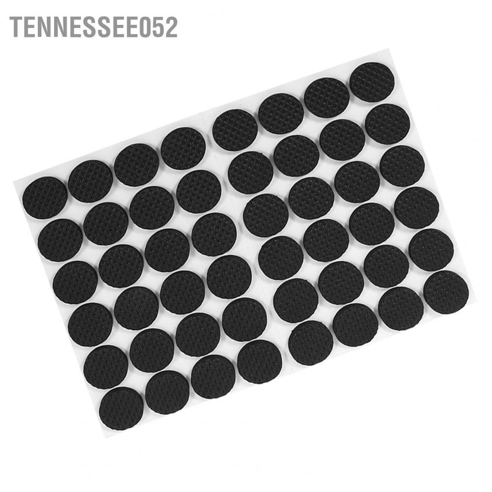 Tennessee052 48Pcs Black Non-slip Self Adhesive Floor Protectors Furniture Sofa Table Chair Rubber Feet Pads