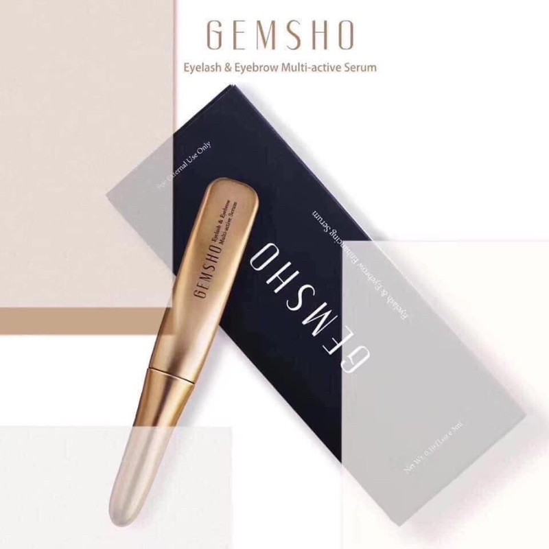 [Chính Hãng] Dưỡng Mi Gemsho (Gemsho Eyelash &amp; Eyebrow Enhancing Serum)