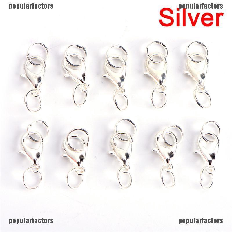 Bộ 20 Móc Khóa Hợp Kim Cho Dây Chuyền /